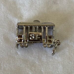Charm - San Francisco Cable Car - Sterling